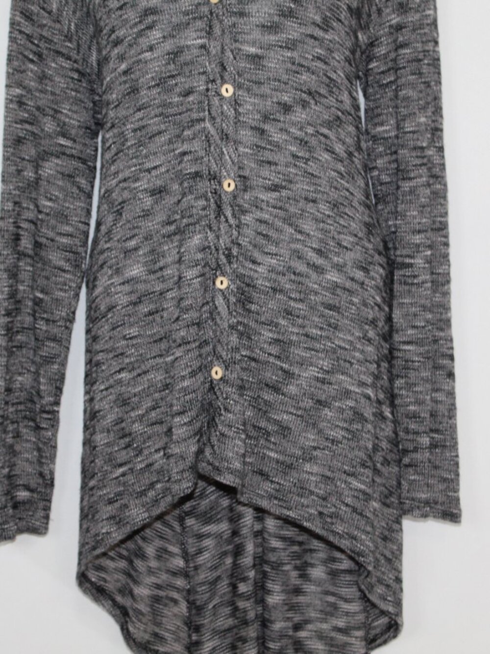Daytrip knit cardigan space dye draped oversized long boho long sleeve - Picture 5 of 10